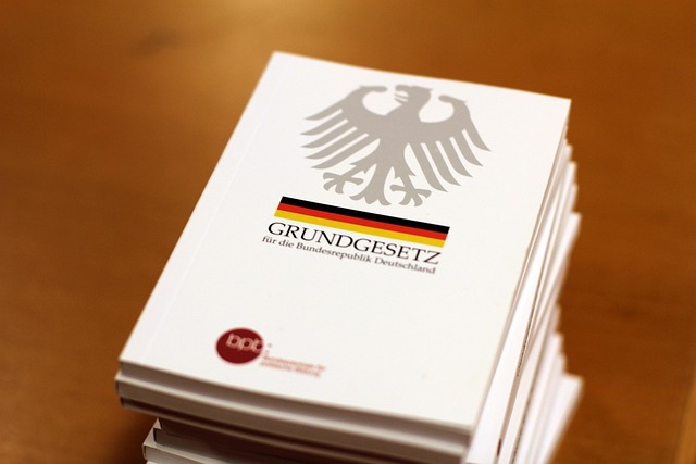 Plakataktion zum Tag des Grundgesetzes